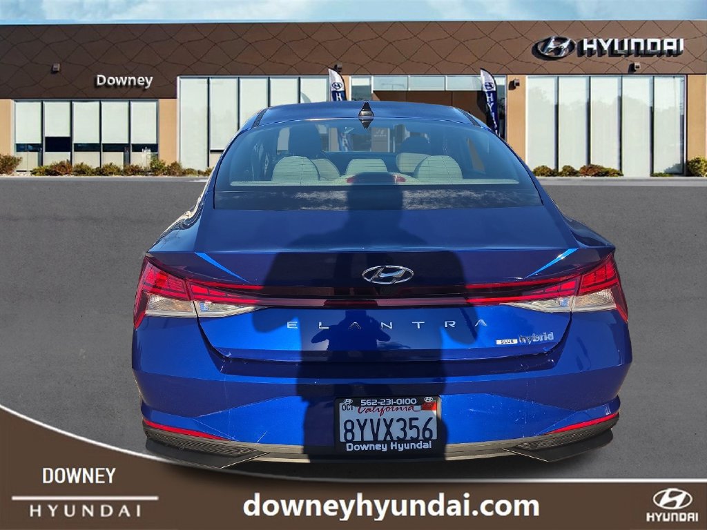 Used 2022 Hyundai Elantra Blue w/ Cargo Package FWD image 4
