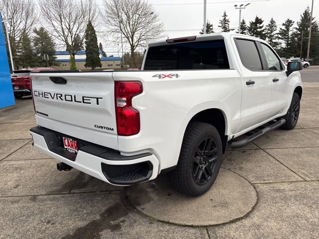 New 2025 Chevrolet Silverado 1500 Custom w/ Turbomax Blackout Package AWD/4WD image 10