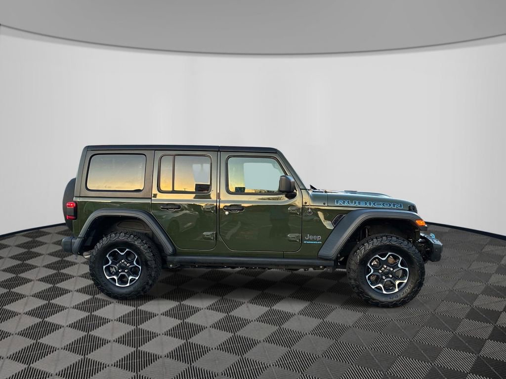Certified 2023 Jeep Wrangler Unlimited Rubicon 4xe w/ Steel Bumper Group AWD/4WD image 8