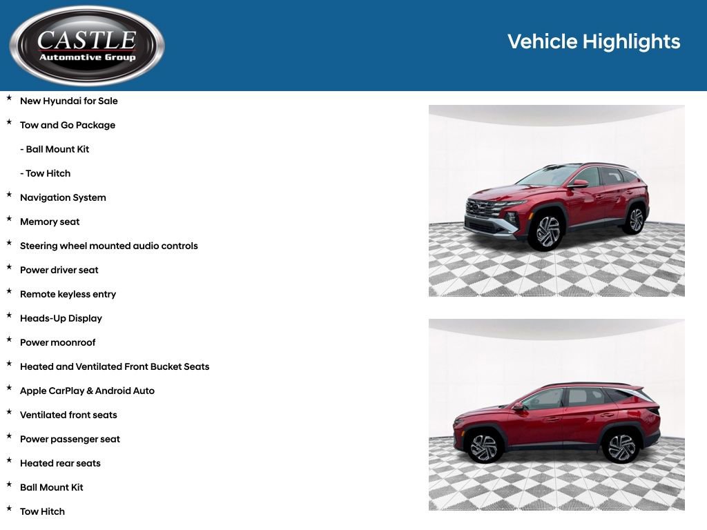 New 2026 Hyundai Tucson Limited w/ Tow & Go Package AWD/4WD image 3