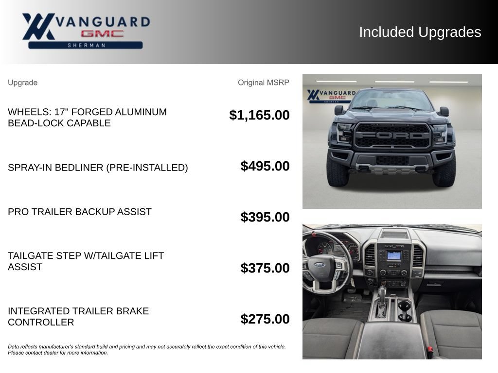 Used 2018 Ford F150 Raptor AWD/4WD image 9