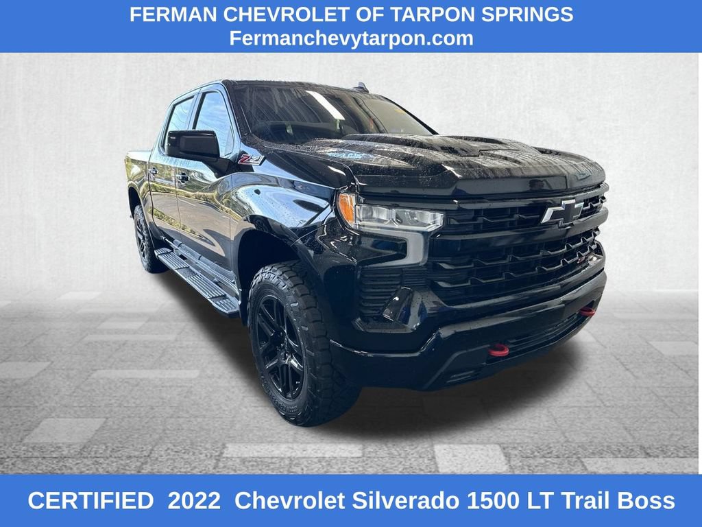 Used 2022 Chevrolet Silverado 1500 LT Trail Boss w/ Convenience Package II AWD/4WD image 1