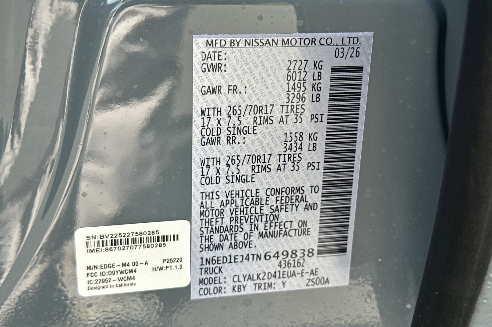 New 2026 Nissan Frontier Pro-X image 26