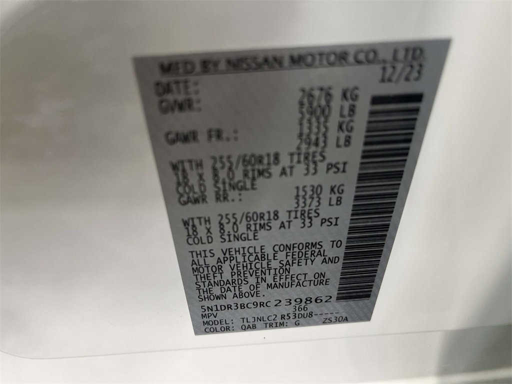 Used 2024 Nissan Pathfinder SV image 28