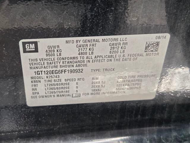 Used 2015 GMC Sierra 2500 Denali AWD/4WD image 17