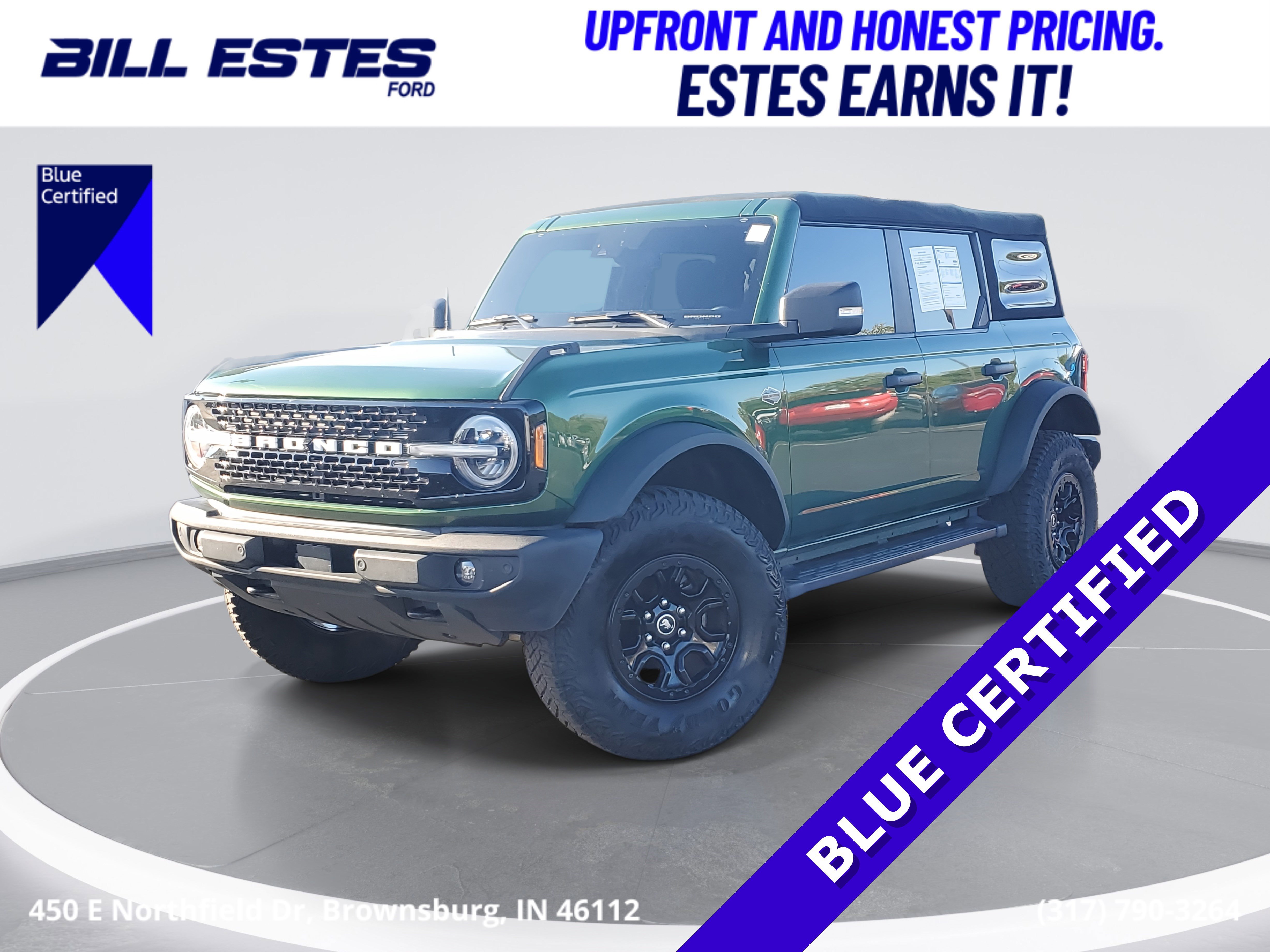 Certified 2022 Ford Bronco Wildtrak