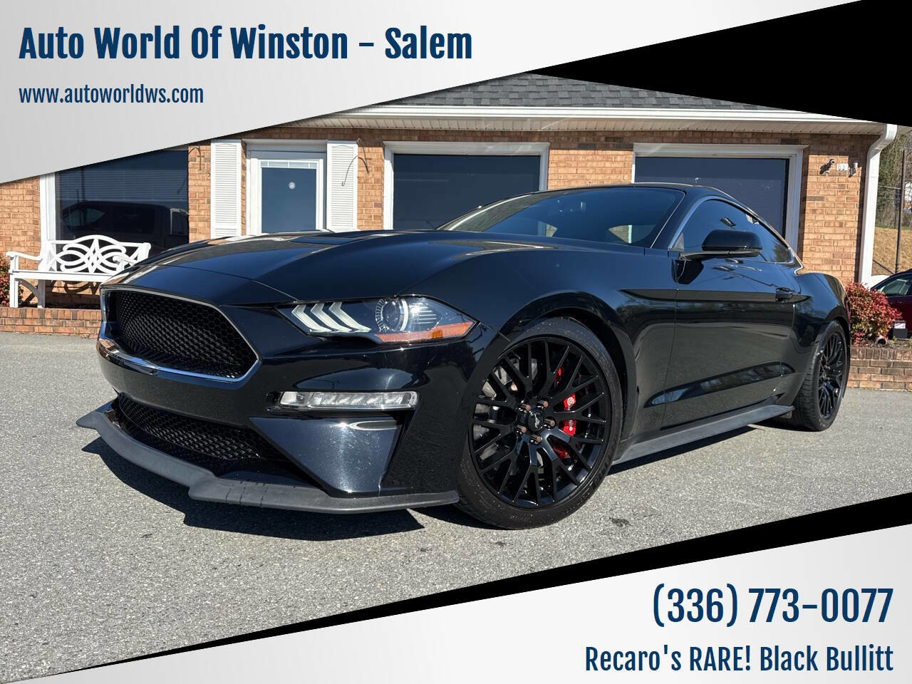 Used 2019 Ford Mustang Bullitt w/ Bullitt Electronics Package RWD image 1