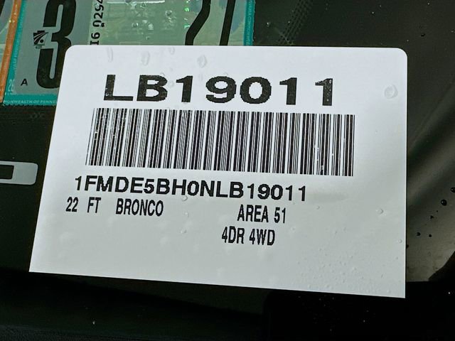 Certified 2022 Ford Bronco Black Diamond image 25