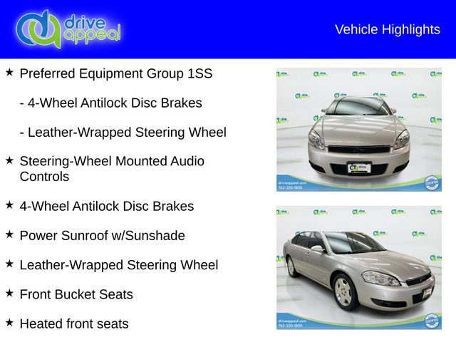 Used 2007 Chevrolet Impala SS w/ Convenience Package image 6