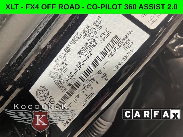 Used 2023 Ford F150 XLT w/ Equipment Group 302A High AWD/4WD image 26