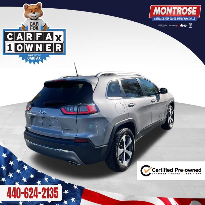 Certified 2020 Jeep Cherokee Limited image 1