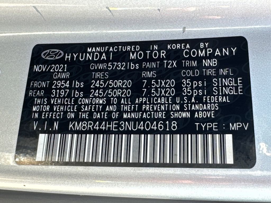 Used 2022 Hyundai Palisade SEL w/ 8P Bench Seat Package FWD image 35