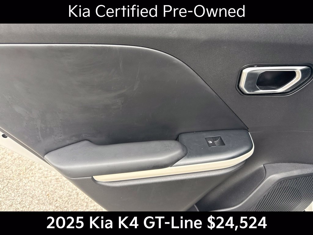 Certified 2025 Kia K4 GT-Line w/ GT-Line Sunroof Package FWD image 16