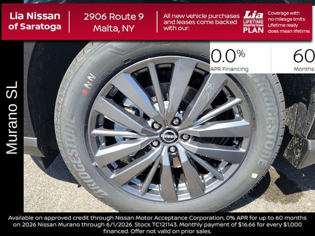 New 2026 Nissan Murano SL AWD/4WD image 11