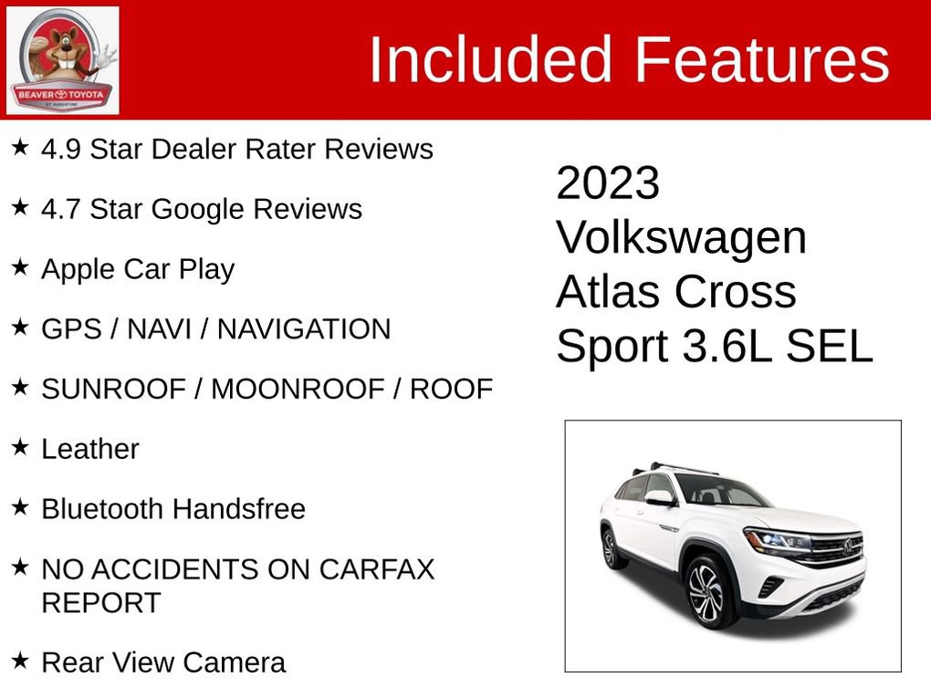 Used 2023 Volkswagen Atlas Cross Sport SEL image 4