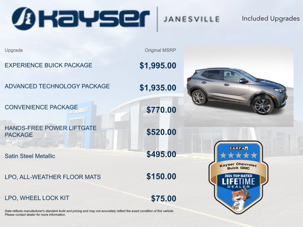 Certified 2020 Buick Encore GX Essence w/ Experience Buick Package image 2