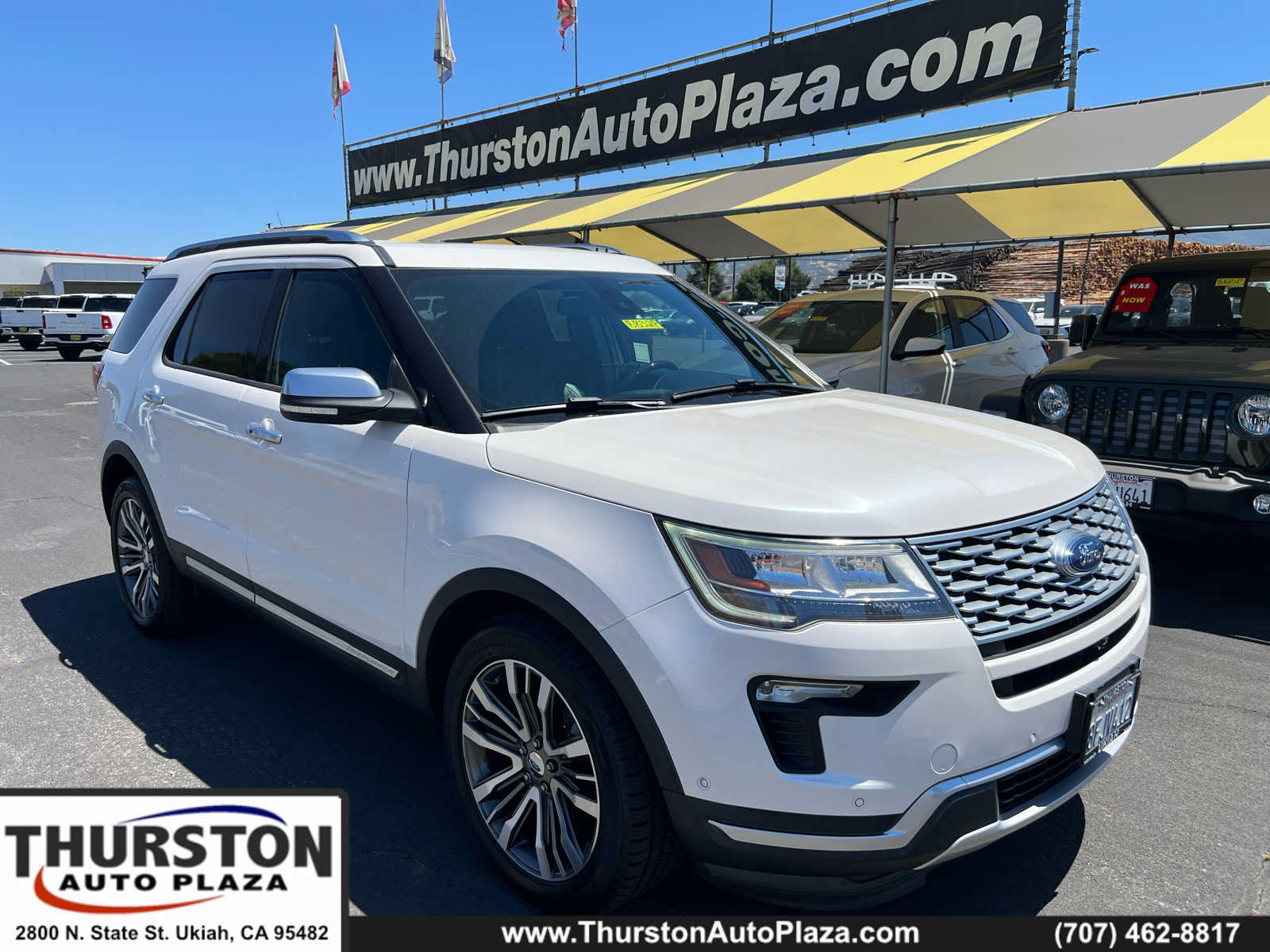 Used 2018 Ford Explorer Platinum AWD/4WD image 1