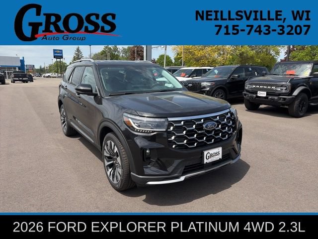 New 2026 Ford Explorer Platinum w/ LUX Leather Package AWD/4WD image 1