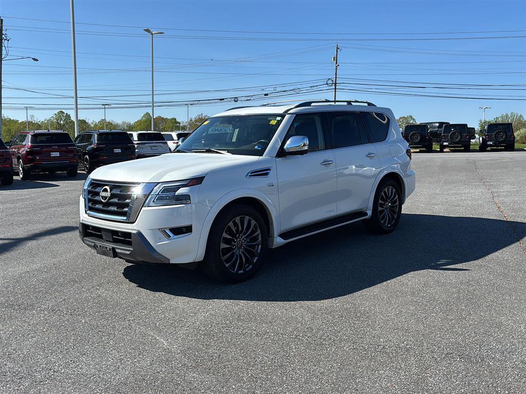 Used 2022 Nissan Armada Platinum w/ Captain's Chairs Package image 3