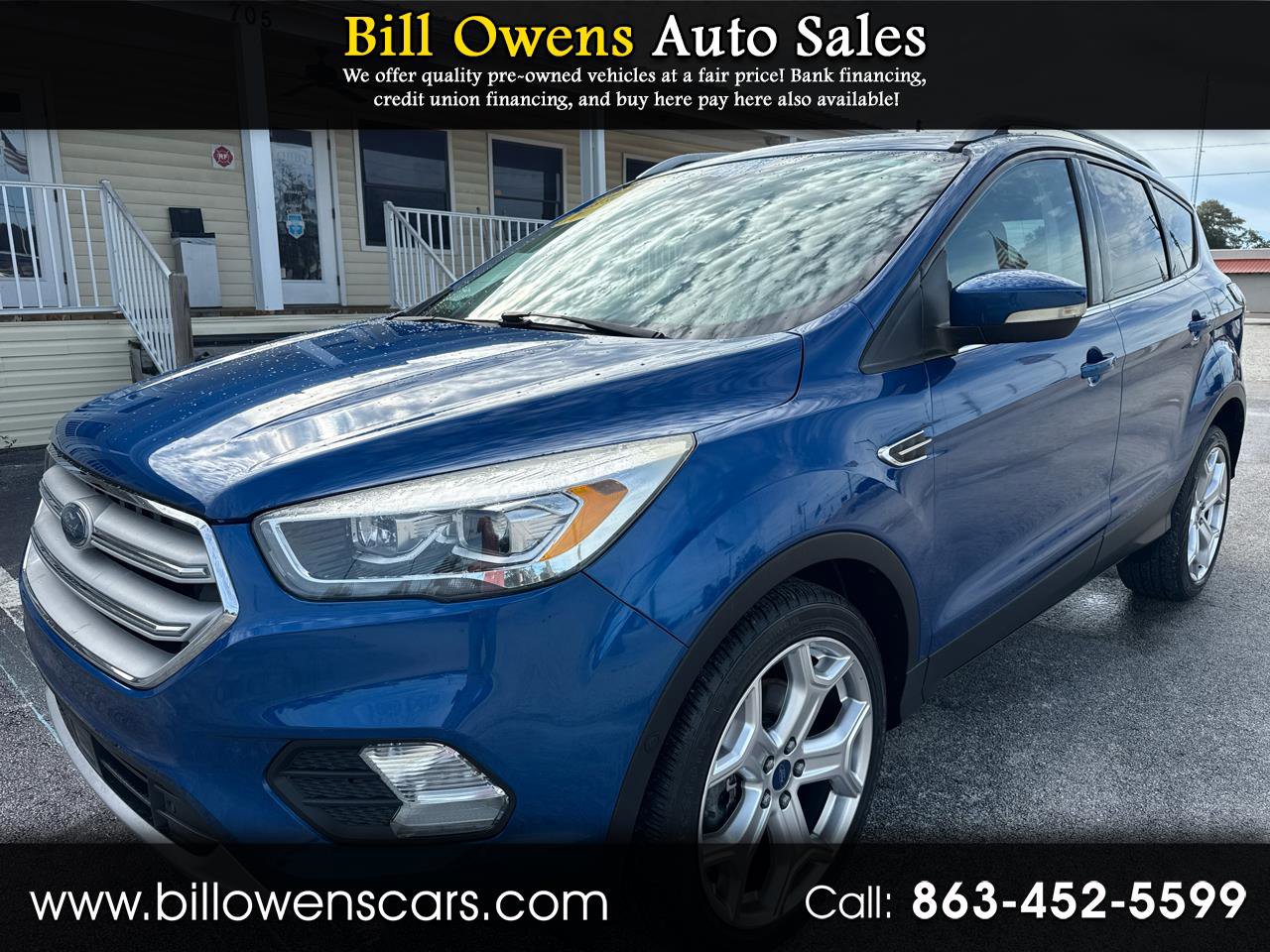 Used 2018 Ford Escape Titanium w/ Ford Safe & Smart Package