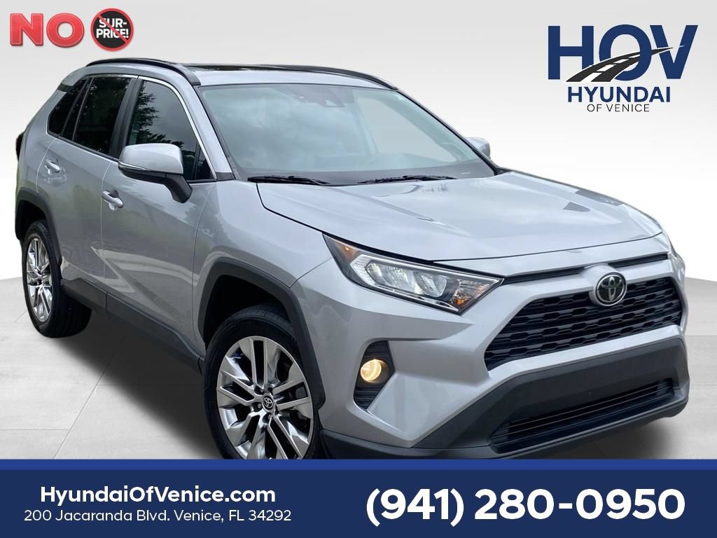 Used 2021 Toyota RAV4 XLE Premium FWD image 1