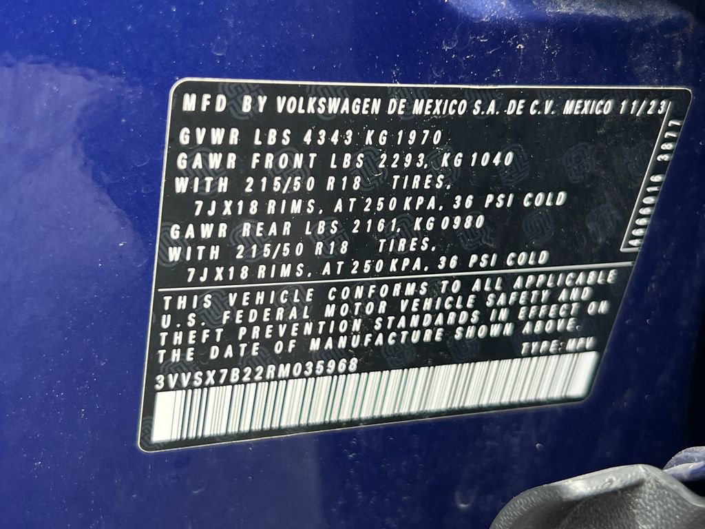 Used 2024 Volkswagen Taos SE image 33