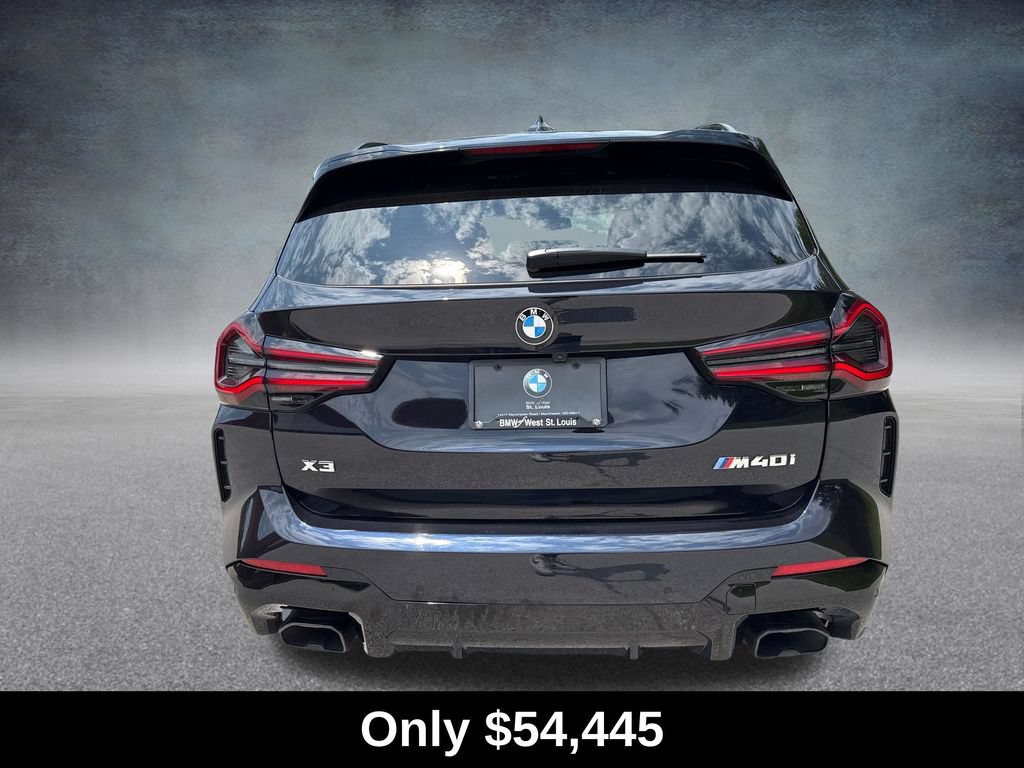 Used 2024 BMW X3 M40i w/ Parking Assistance Package AWD/4WD image 4