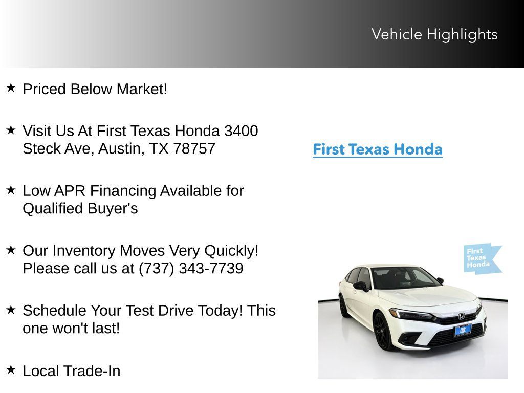 Used 2024 Honda Civic Sport image 10
