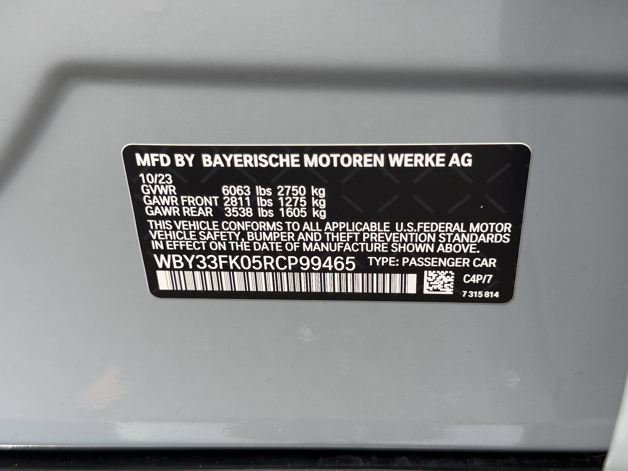 Certified 2024 BMW i5 eDrive40i w/ M Sport Package RWD image 29