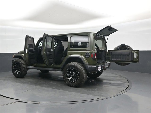 Used 2021 Jeep Wrangler Unlimited Sahara w/ Uconnect 4C Nav & Sound Group image 47