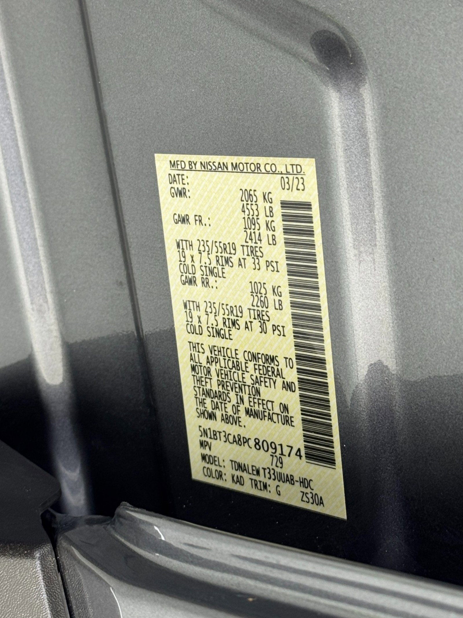 Used 2023 Nissan Rogue SL w/ SL Premium Package FWD image 43