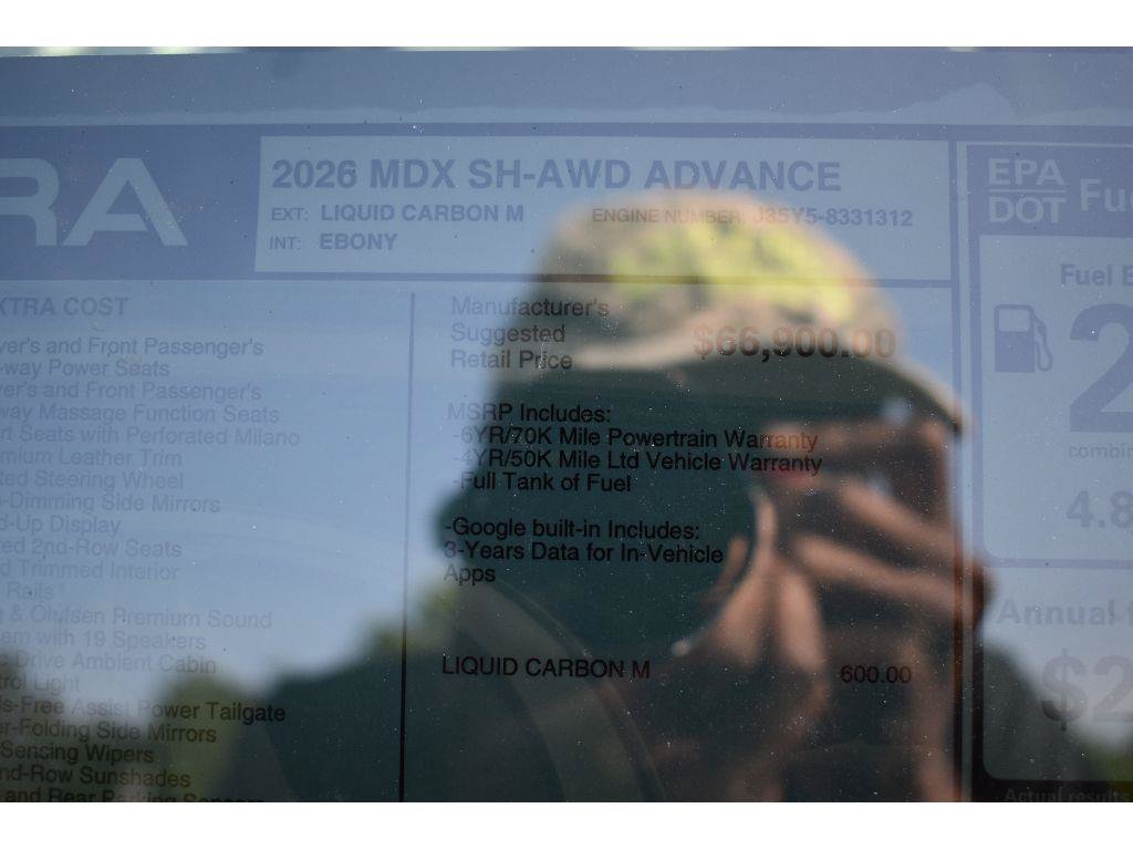 New 2026 Acura MDX w/ Advance Package AWD/4WD image 40