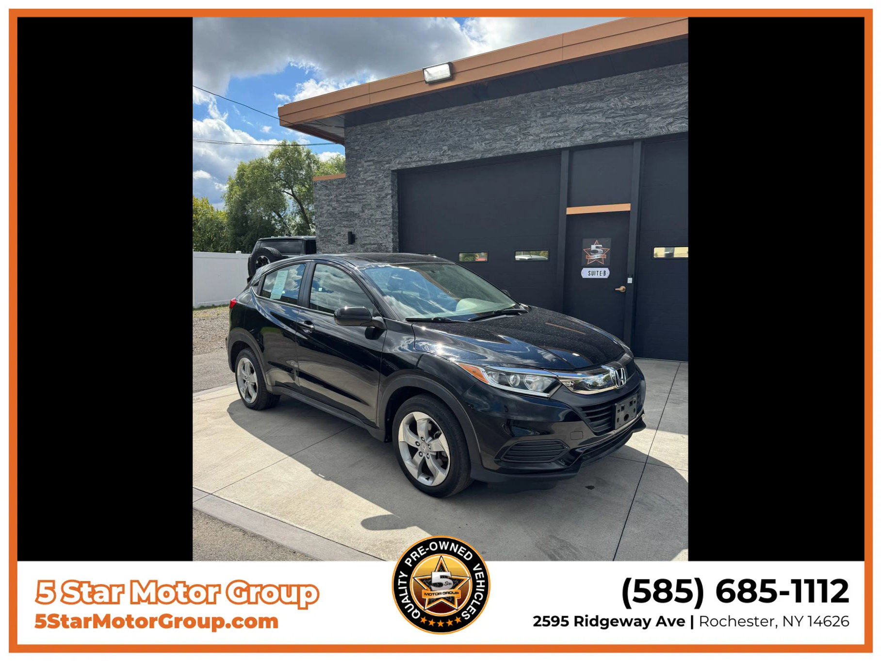 Used 2019 Honda HR-V LX