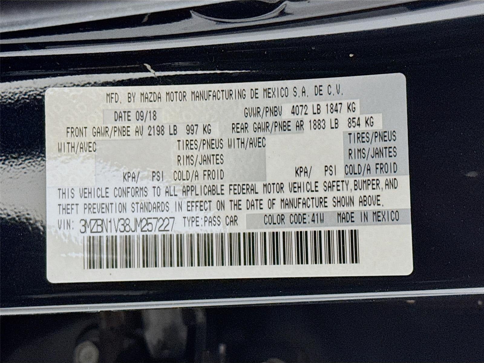 Used 2018 MAZDA MAZDA3 Touring FWD image 30