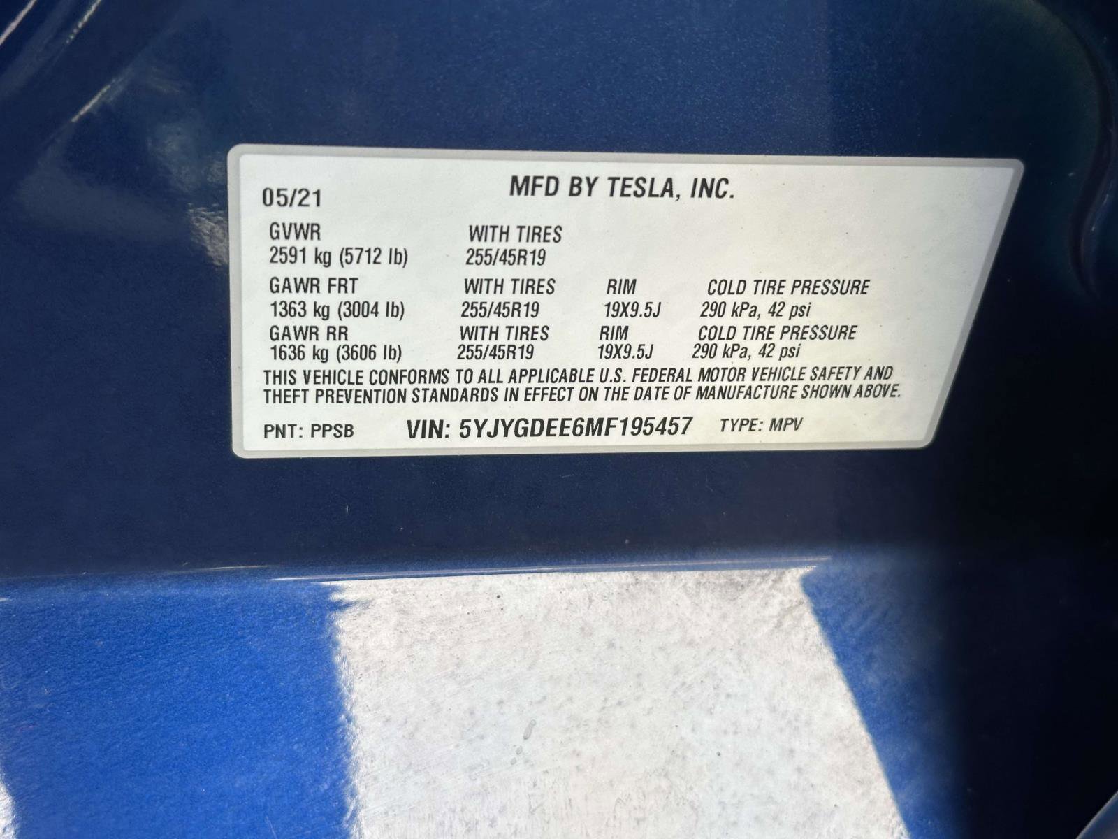 Used 2021 Tesla Model Y Long Range AWD/4WD image 16