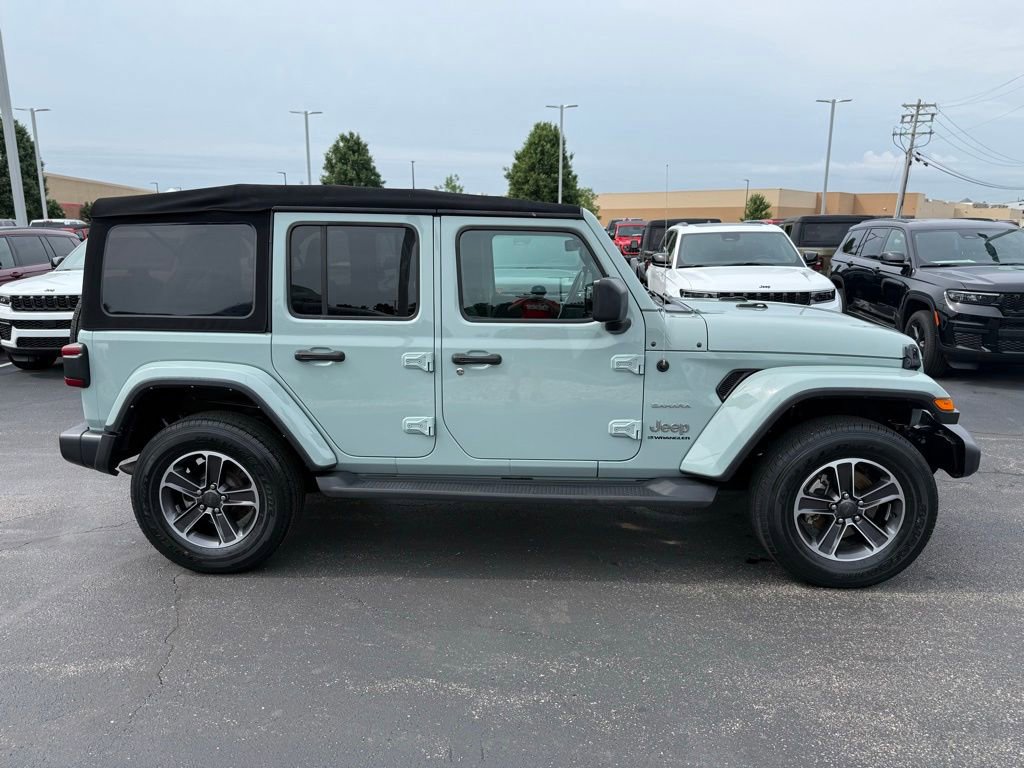 Used 2023 Jeep Wrangler Unlimited Sahara w/ LED Lighting Group AWD/4WD video 2