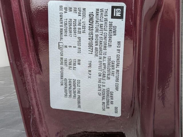 Used 2007 Chevrolet Uplander LT w/ Storage And Organizer Package image 28