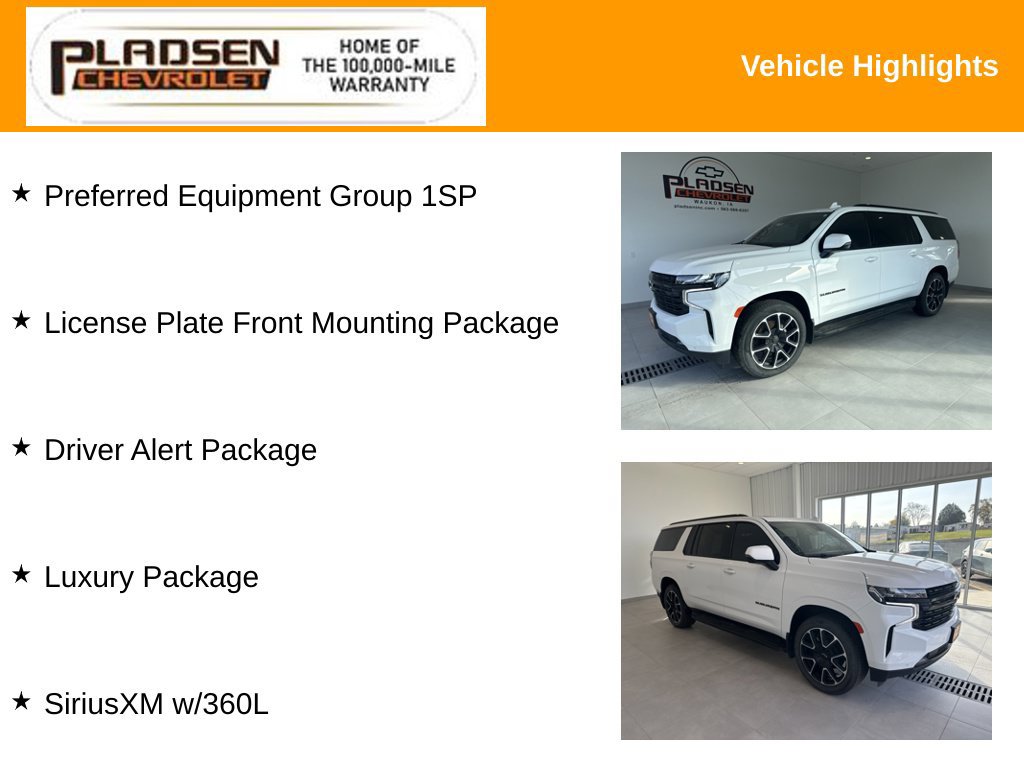 Used 2024 Chevrolet Suburban RST w/ Luxury Package AWD/4WD image 6