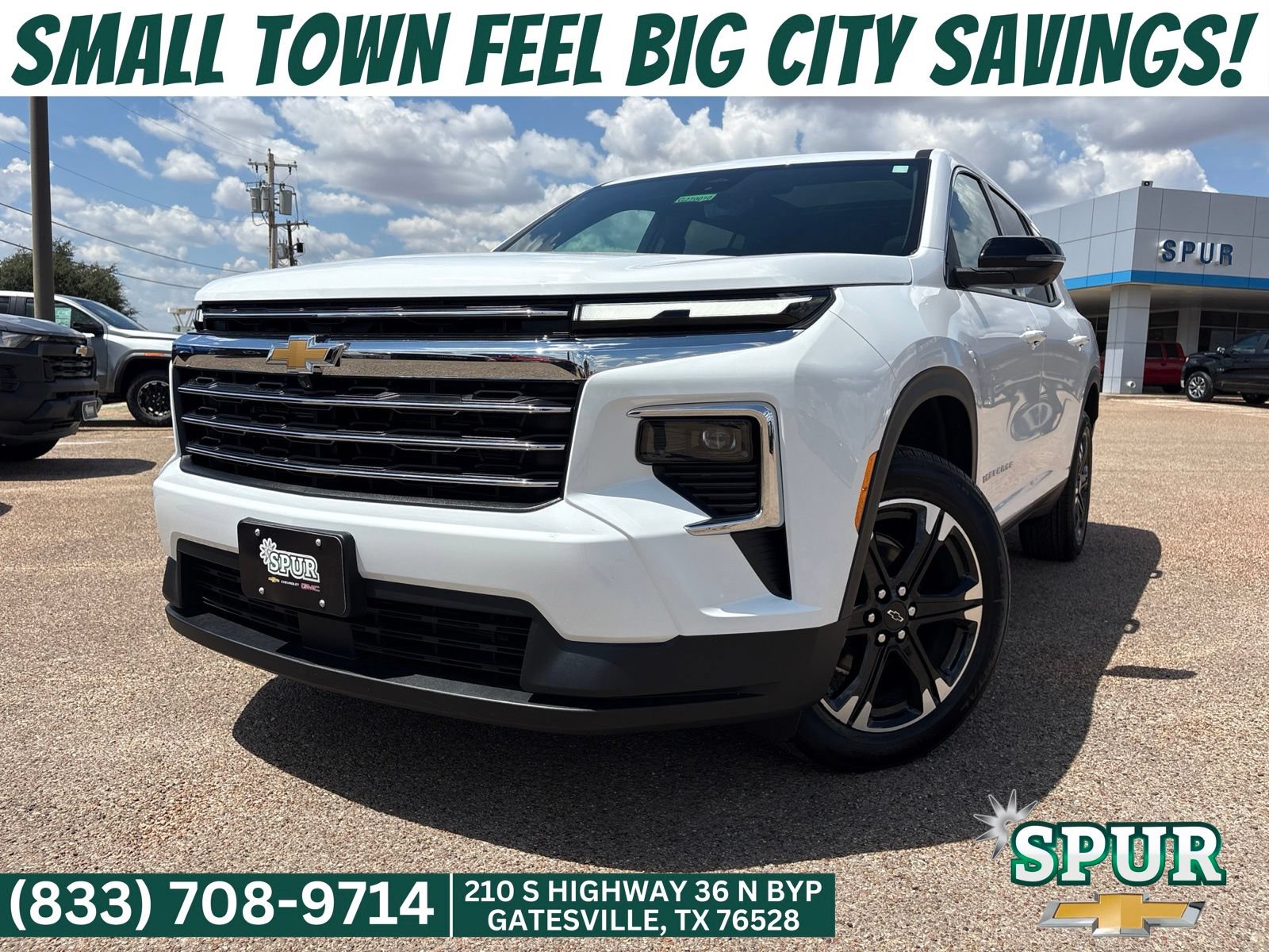 New 2027 Chevrolet Traverse LT w/ Sun and Wheel Package