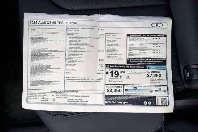New 2025 Audi Q8 Premium Plus AWD/4WD image 13