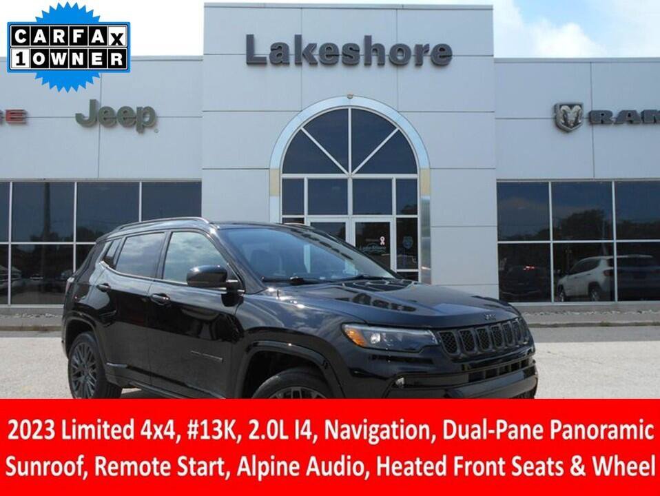Certified 2023 Jeep Compass High Altitude AWD/4WD image 1