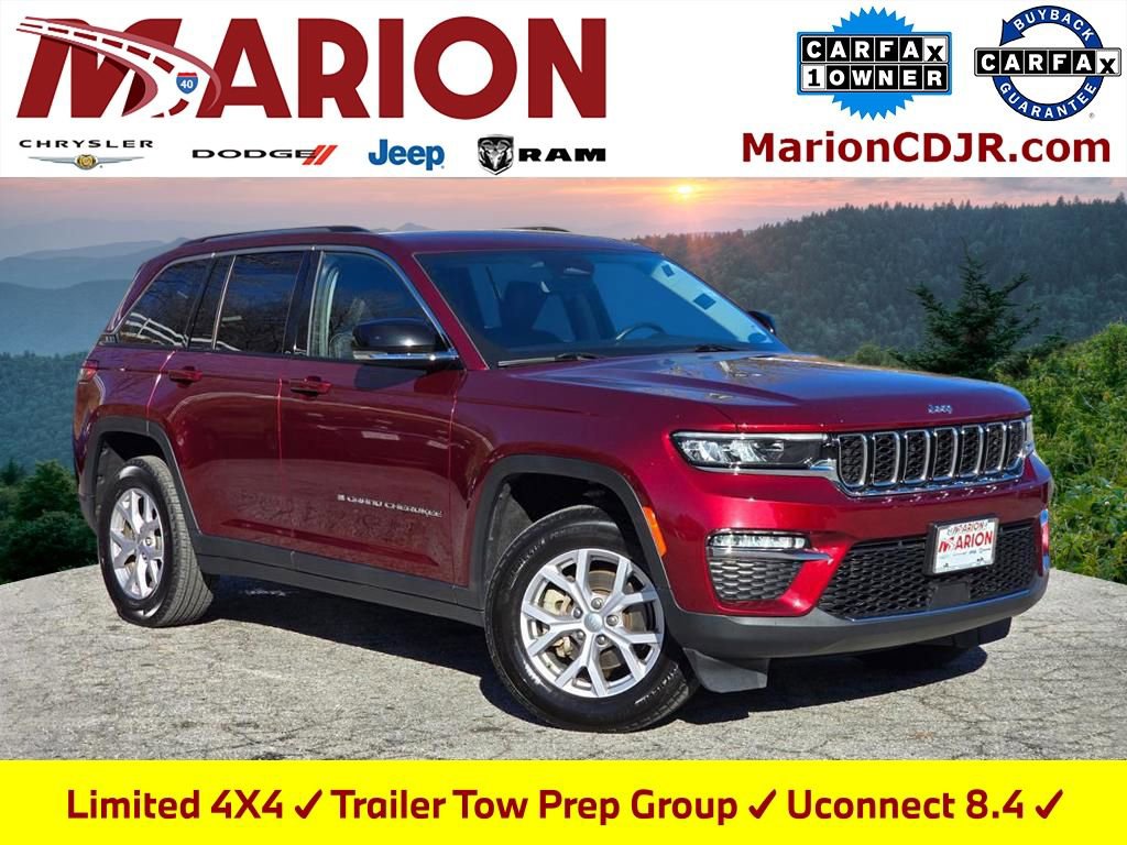 Used 2022 Jeep Grand Cherokee Limited w/ Trailer Tow Prep Group (B) image 1