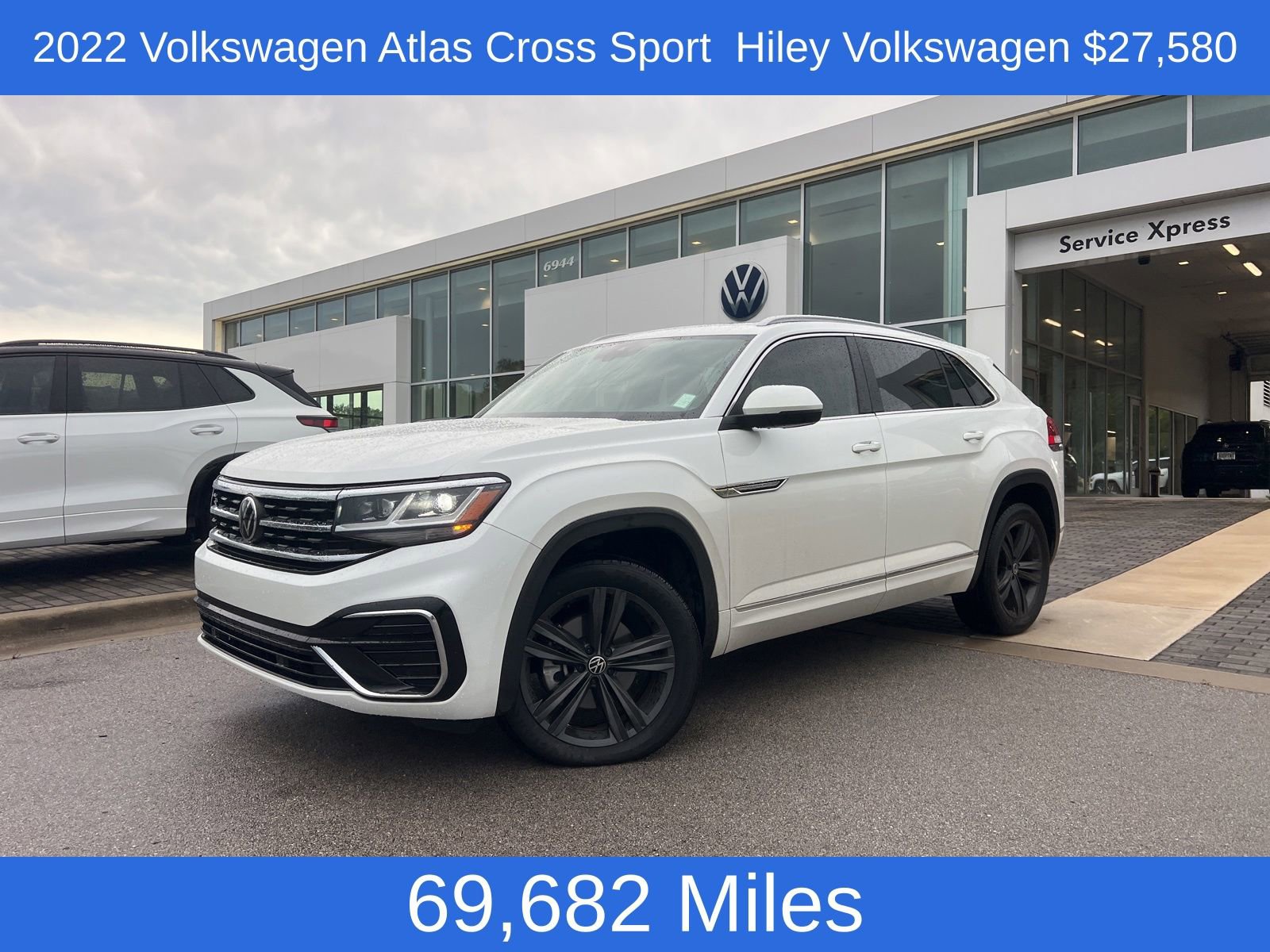 Certified 2022 Volkswagen Atlas Cross Sport SEL R-Line AWD/4WD 360° Tour