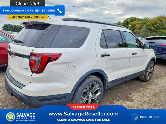 Used 2018 Ford Explorer Sport w/ Equipment Group 401A AWD/4WD image 4