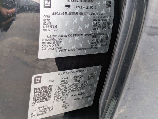 Used 2020 Chevrolet Silverado 1500 Custom Trail Boss w/ Custom Convenience Package image 32