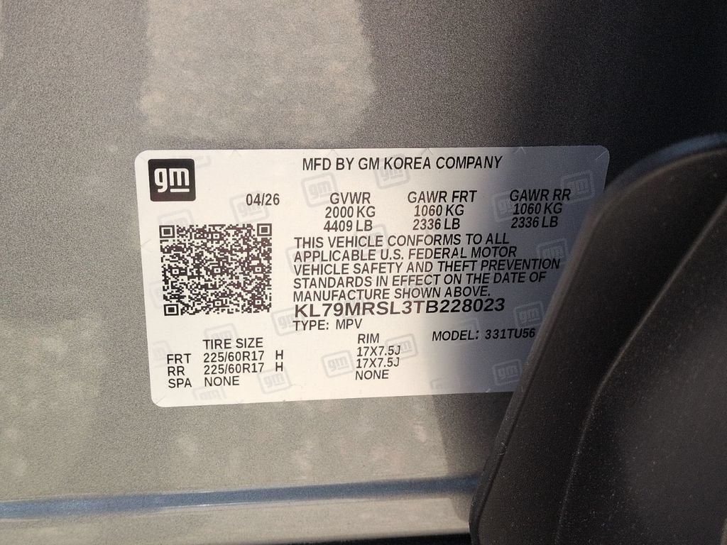 New 2026 Chevrolet TrailBlazer LT w/ LT Cold Weather Package AWD/4WD image 31
