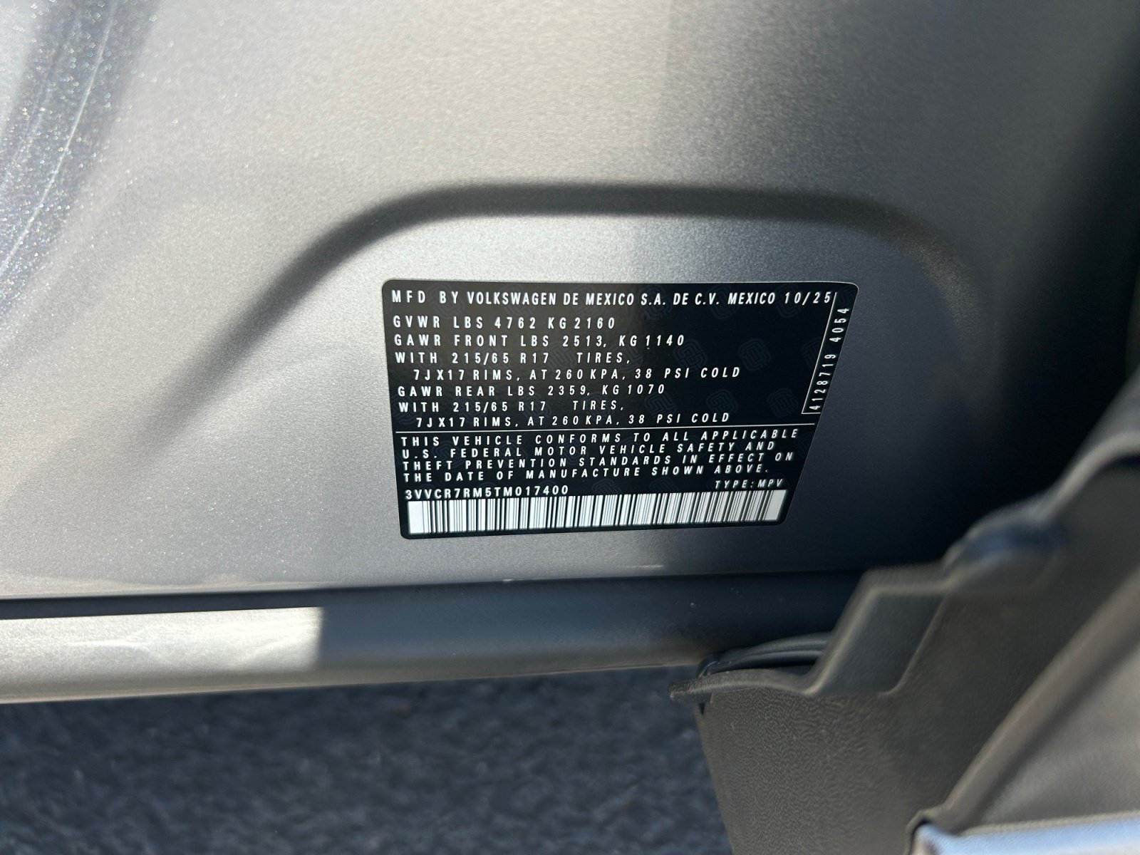 Certified 2026 Volkswagen Tiguan S FWD image 24
