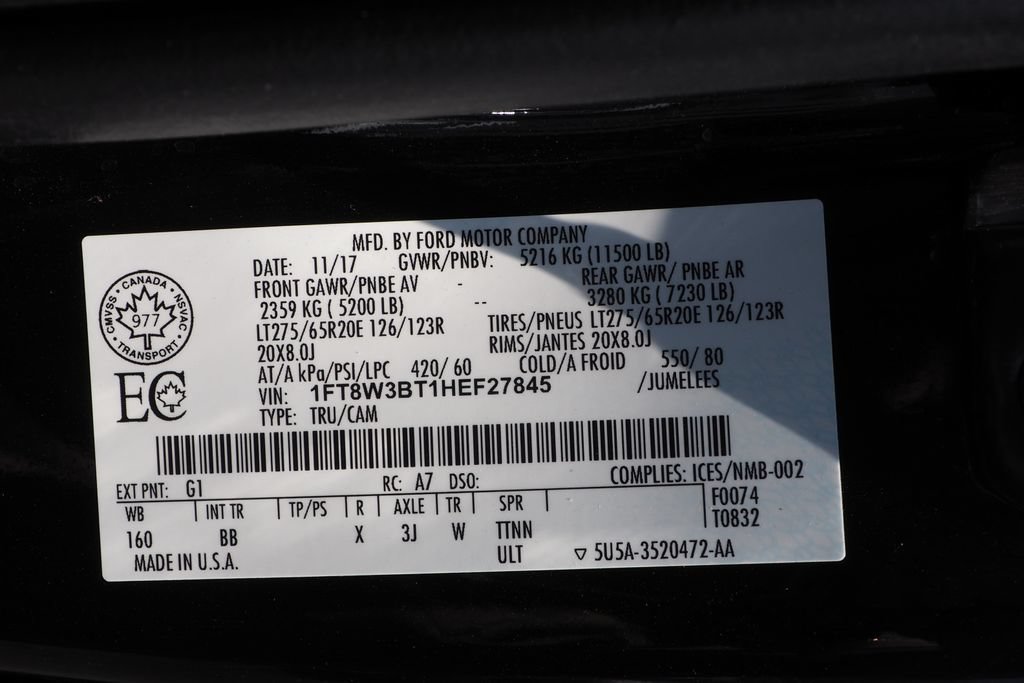 Used 2017 Ford F350 Platinum w/ Platinum Ultimate Package AWD/4WD image 29