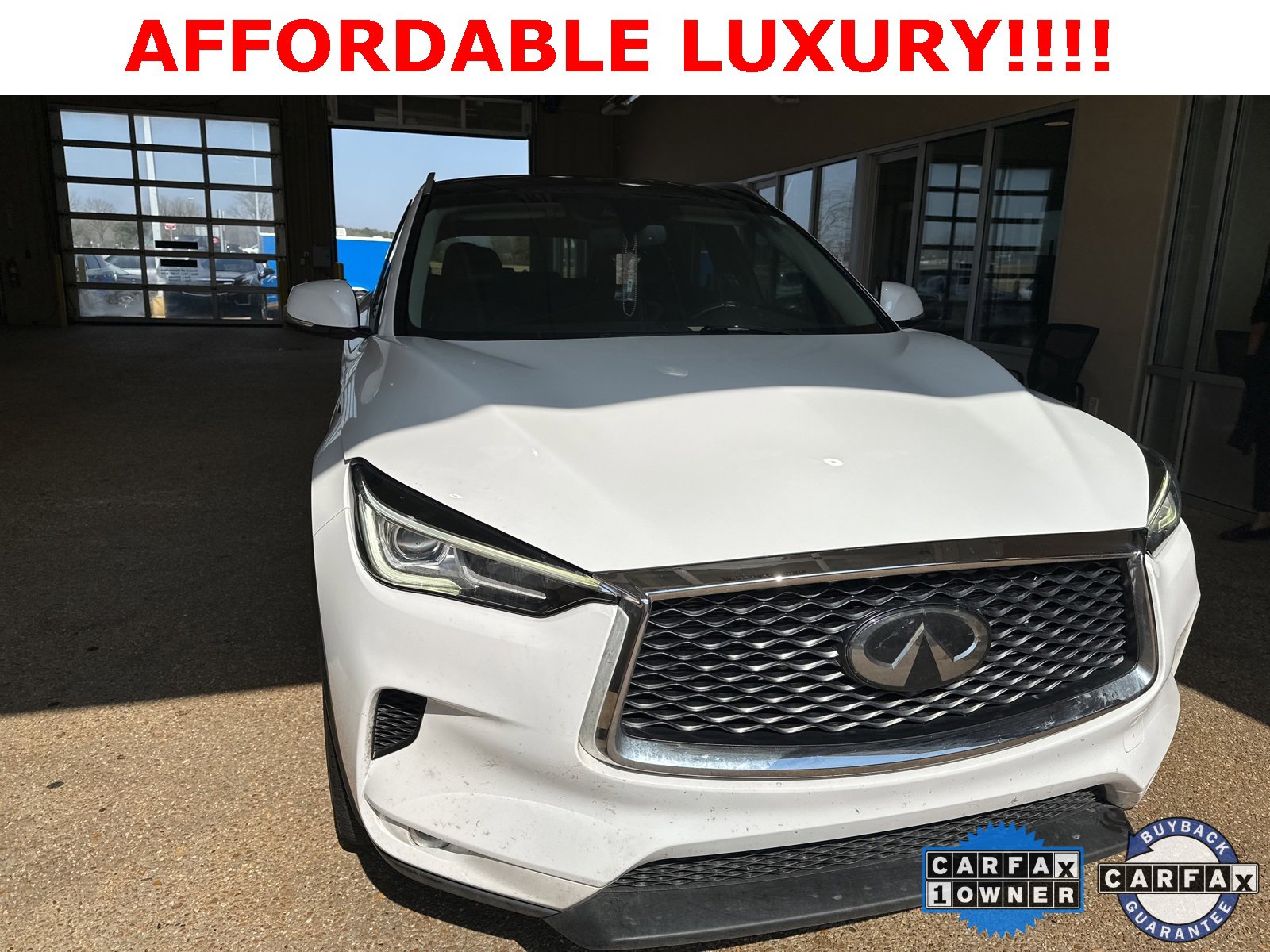 Certified 2021 INFINITI QX50 Luxe