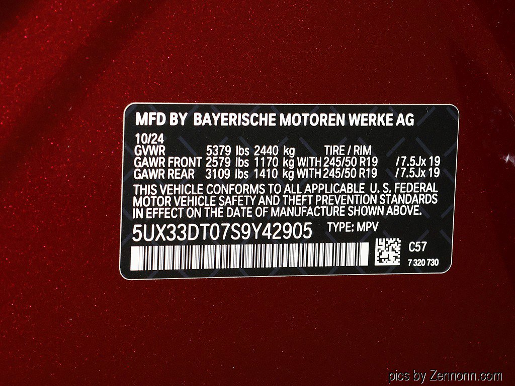 Certified 2025 BMW X4 xDrive30i AWD/4WD image 41